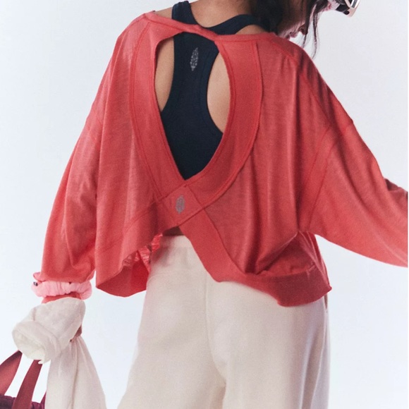NEW Free People long sleeve My Time Layer - Picture 1 of 5